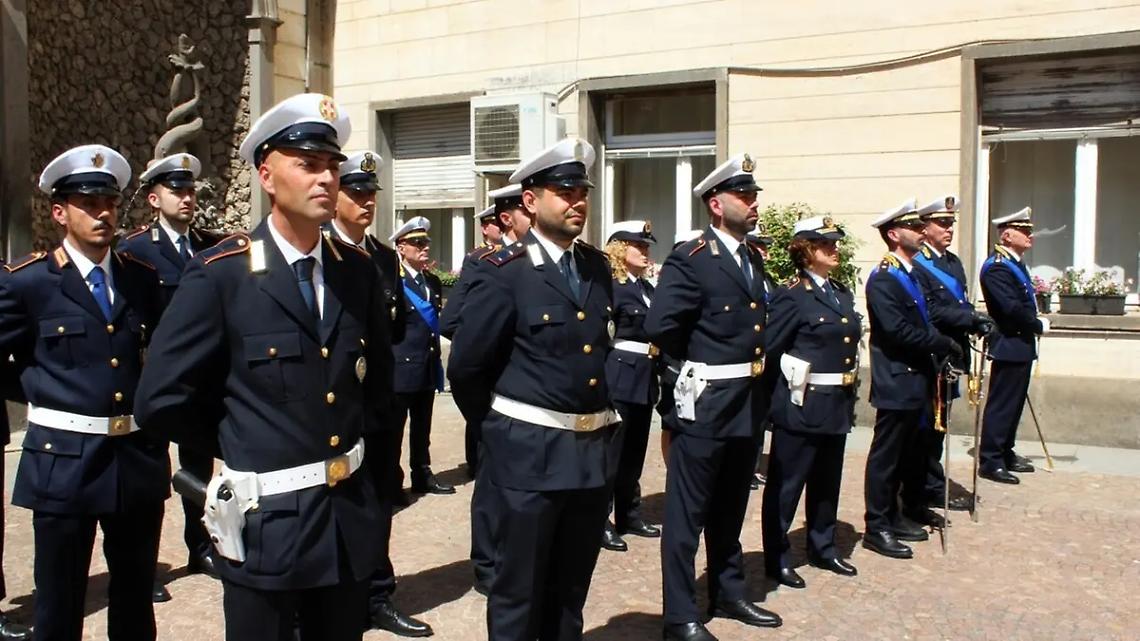 La polizia locale in festa a Palazzi Gentili