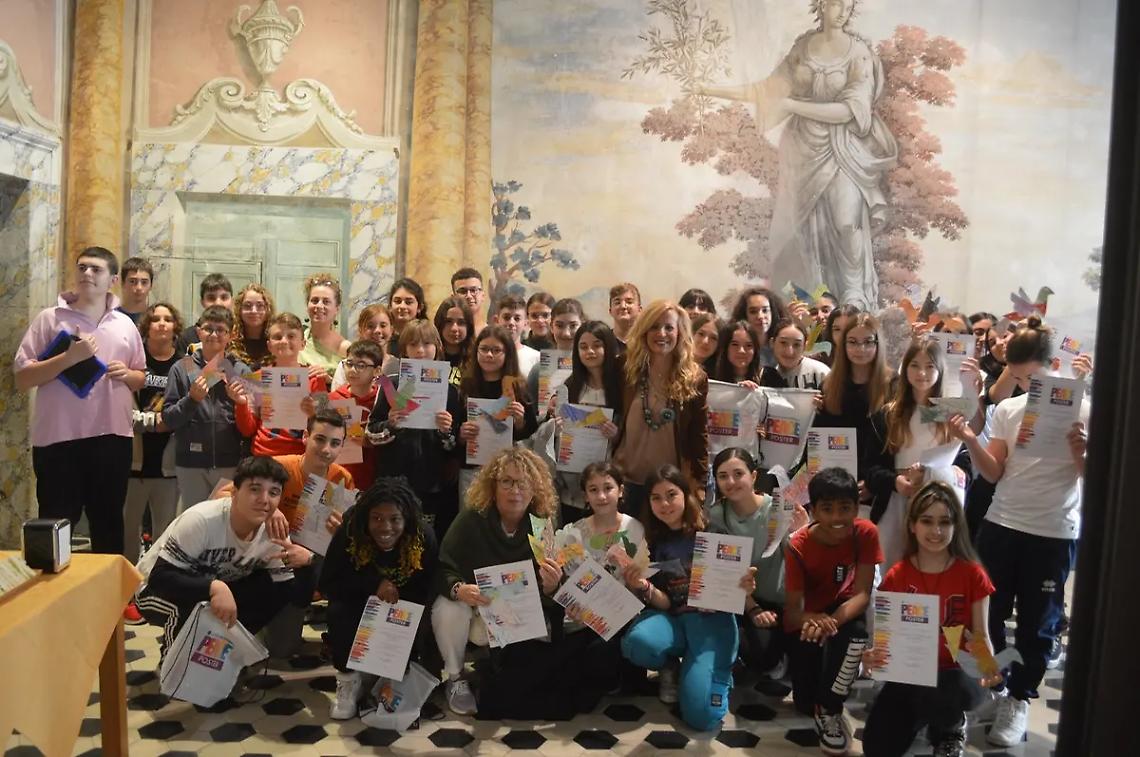 &ldquo;Un poster per la pace&rdquo;, il Lions club ha premiato gli studenti dell&rsquo;istituto &ldquo;Ettore Sacconi&rdquo;