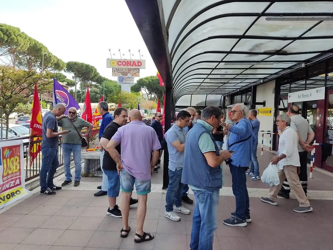 Sicurezza sul lavoro, Usb in presidio: &laquo;Bilancio drammatico, pi&ugrave; controlli e pene severe&raquo;