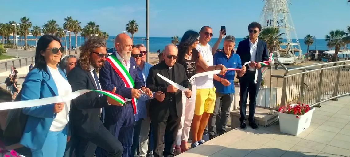 Inaugurata la terrazza Guglielmi