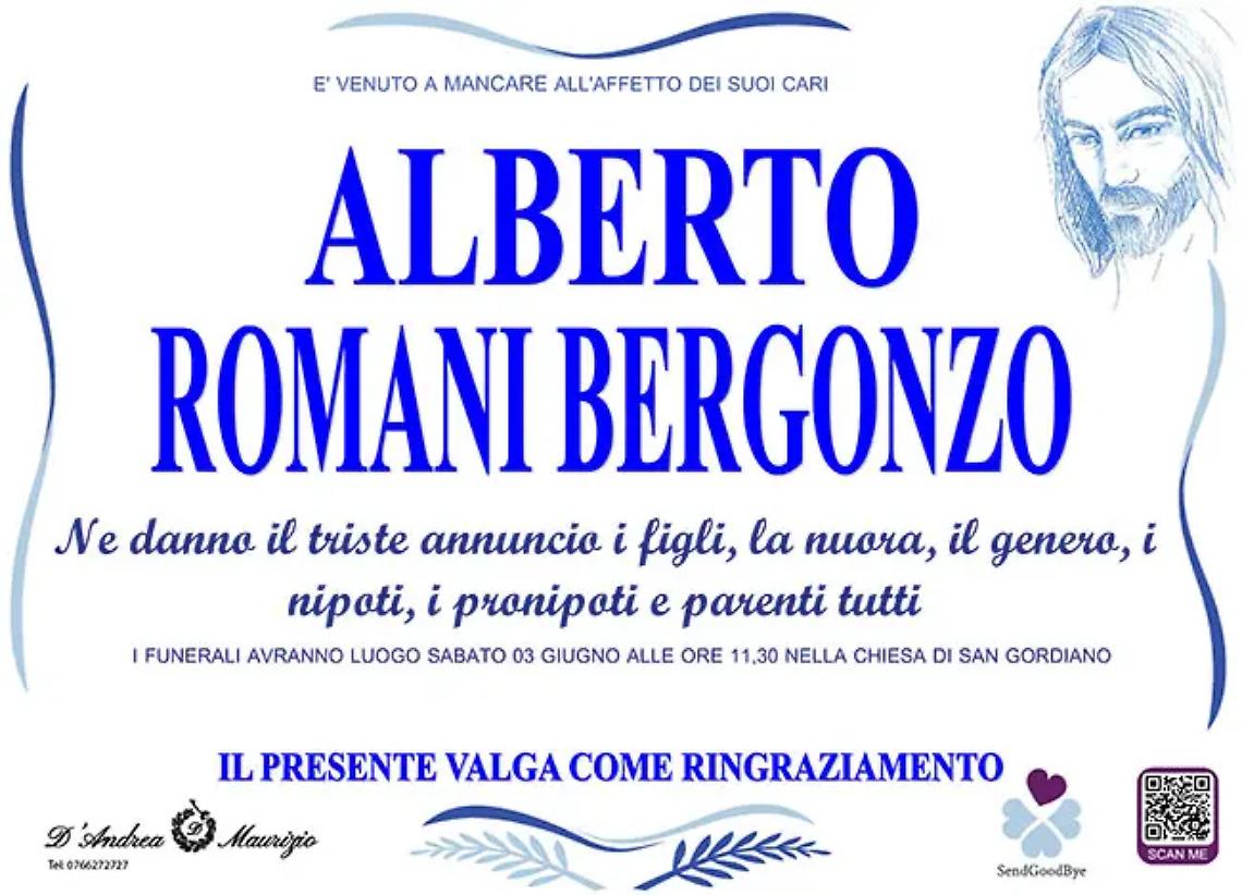 ALBERTO ROMANI BERGONZO
