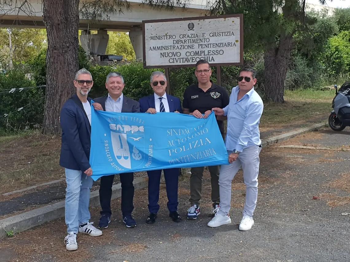 Civitavecchia, il Sappe dopo la visita in carcere: &laquo;Investire sulla sicurezza&raquo;