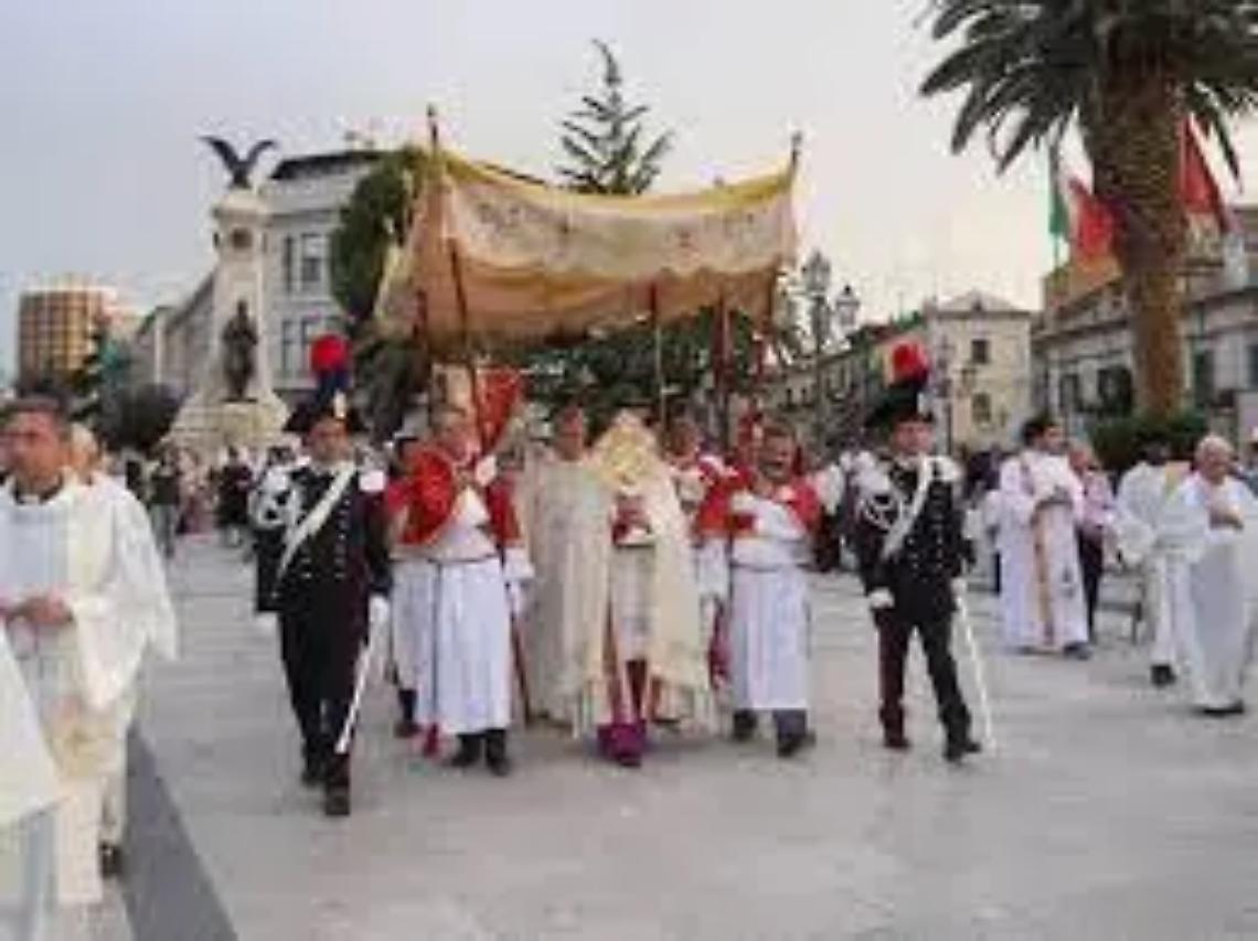 Corpus Domini, gioved&igrave; la processione