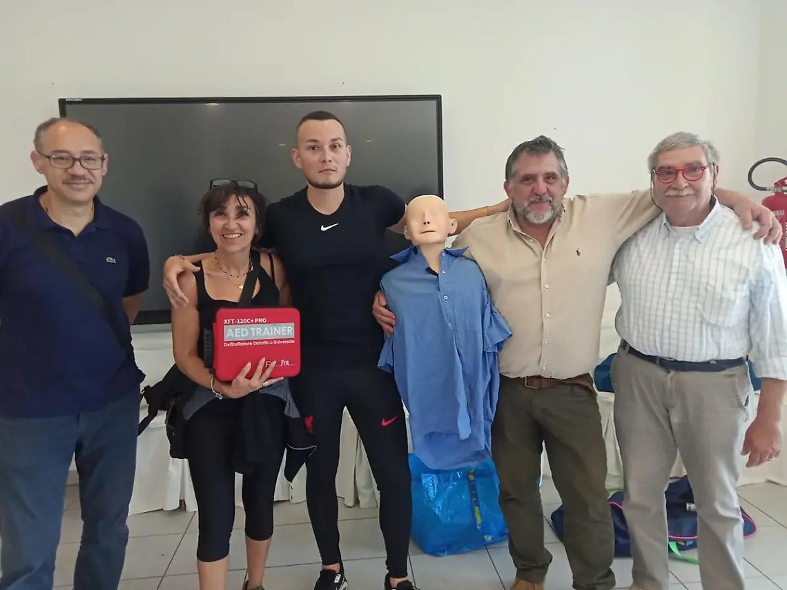 Concluso al Di Vittorio il corso Blsd promosso dall&rsquo;associazione &ldquo;Il cuore di Andrea&rdquo;