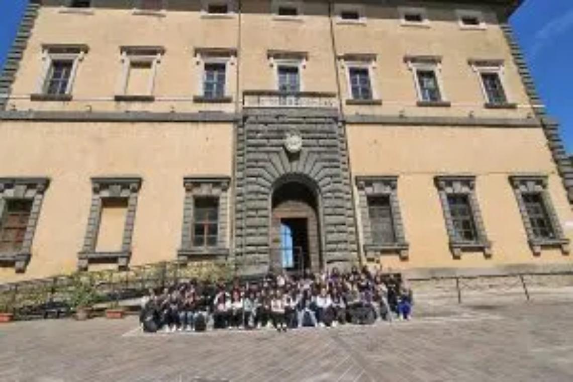 Gli studenti del liceo Seneca di Roma visitano Proceno e la Tuscia