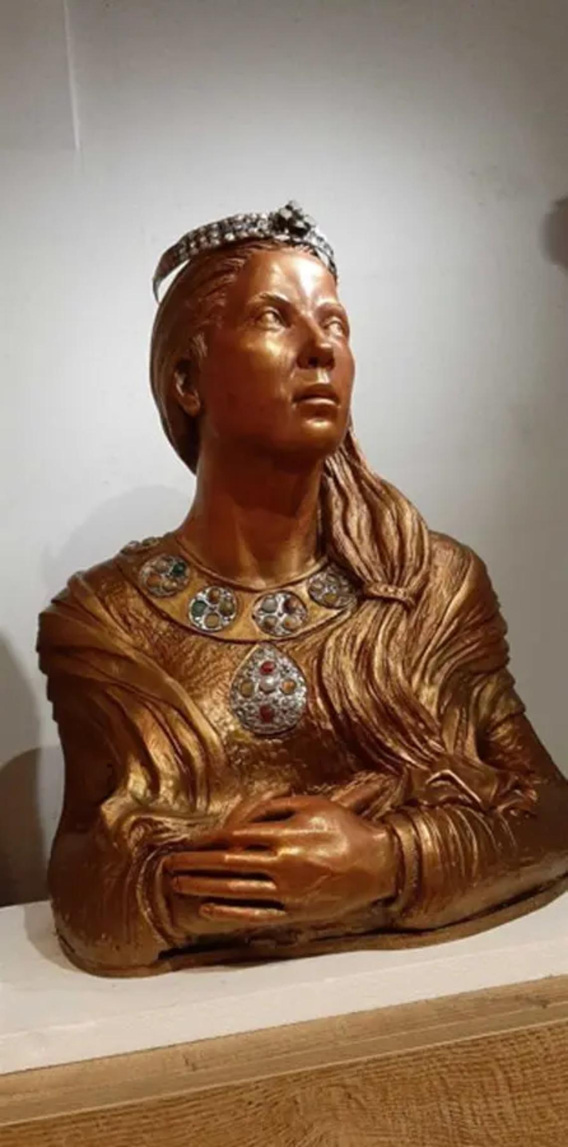 Inaugurazione della scultura della regina Amalasunta