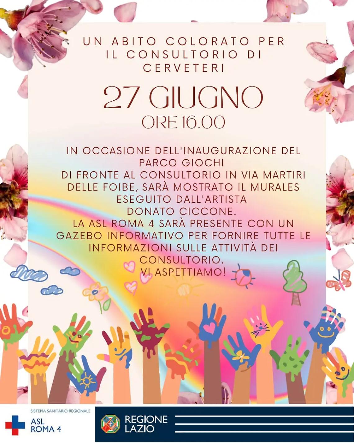 Al nuovo parco un punto informativo sul consultorio