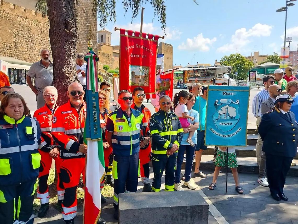 Pubblica benemerenza del ministro alla Protezione civile comunale