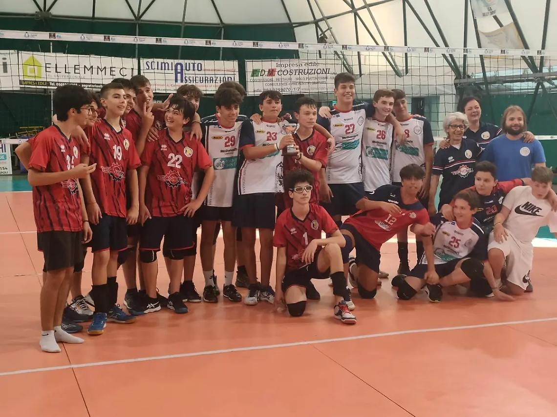 Volley Ladispoli, stagione positiva per l&rsquo;Under 16 maschile