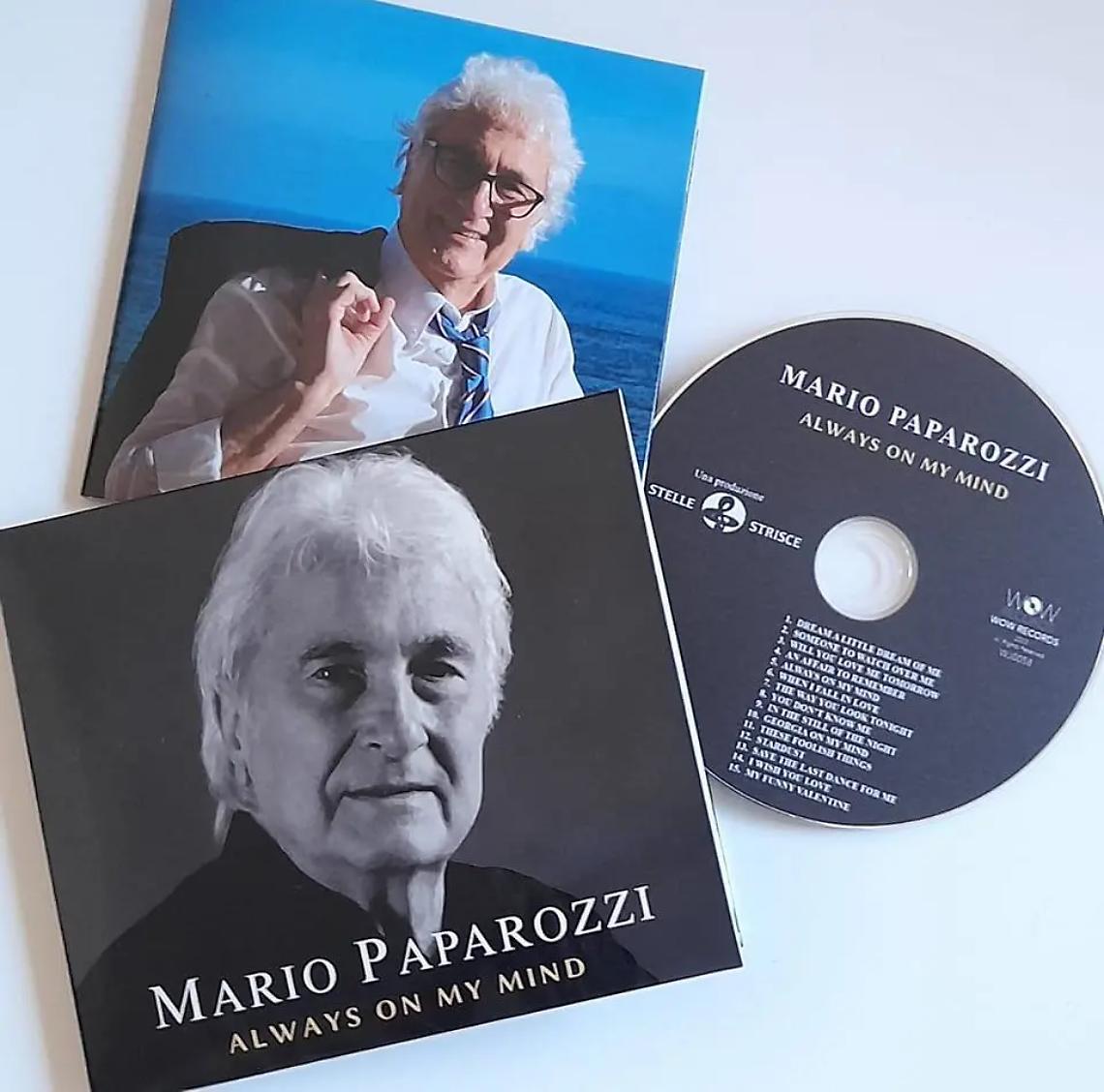 Fuori il cd di Mario Paparozzi &ldquo;Always on my mind&rdquo;