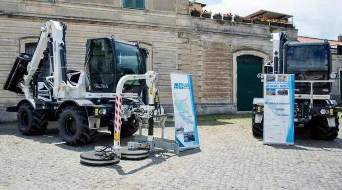 Focene, tre nuovi mezzi per il Consorzio di Bonifica Litorale Nord: saranno impiegati per la manutenzione