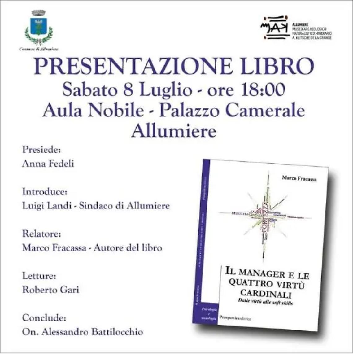 Marco Fracassa presenta il suo nuovo libro