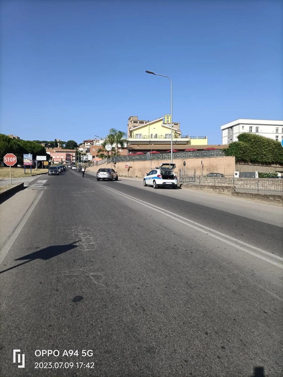 Tarquinia, carambola lungo la provinciale Porto Clementino