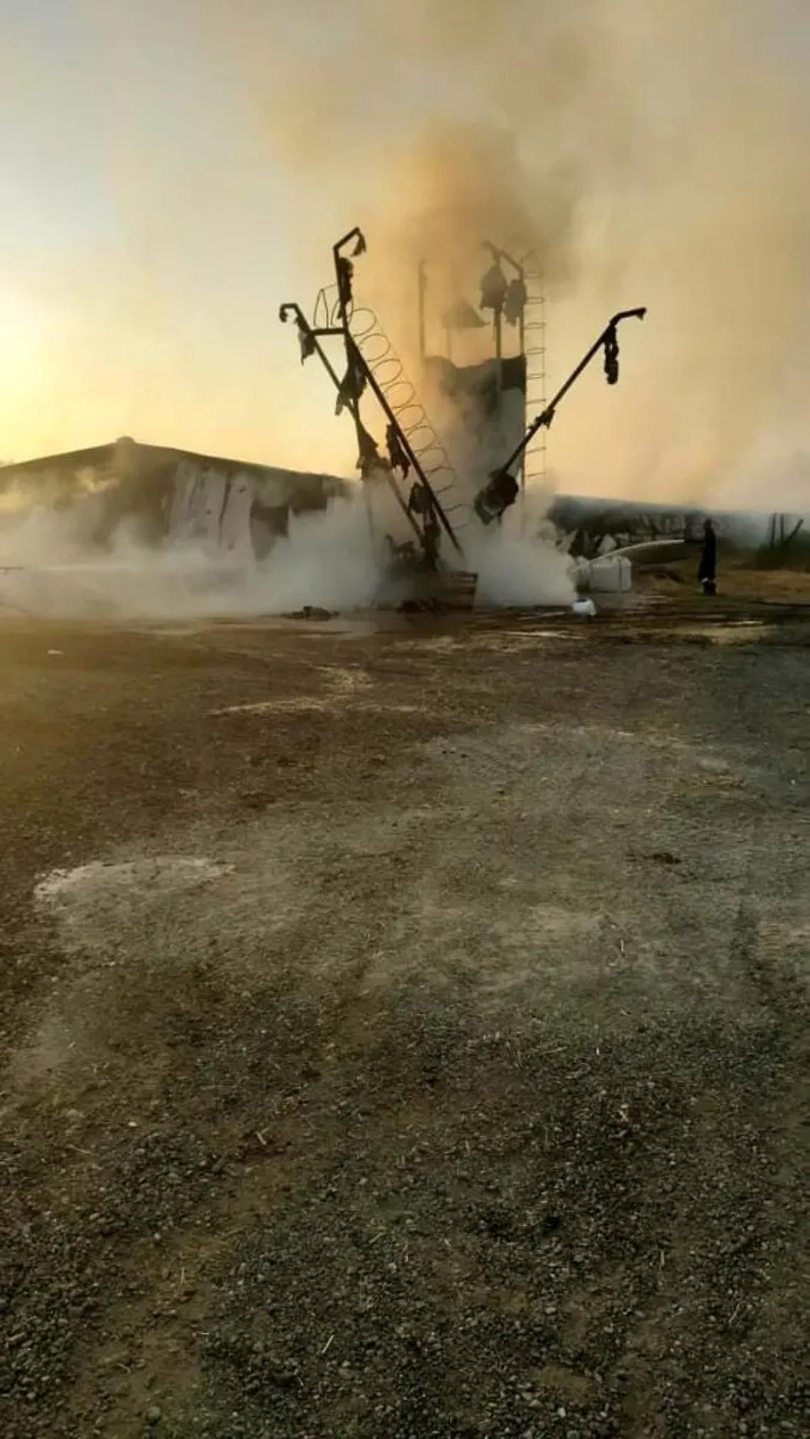 Rogo divora un capannone: morti 14mila tacchini