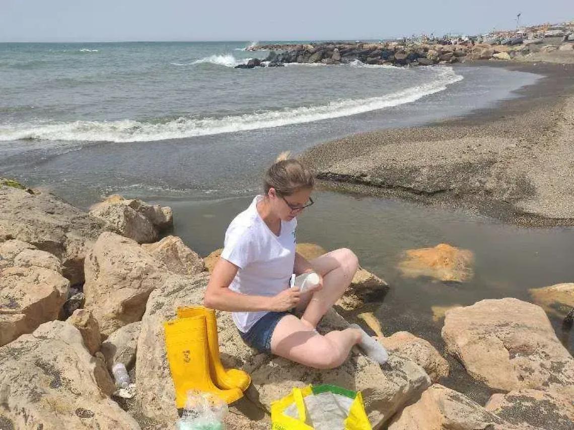 La foce del fiume Marta fortemente inquinata