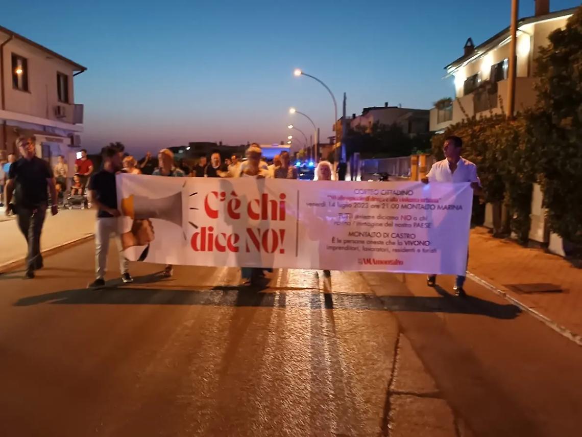 &ldquo;C&rsquo;&egrave; chi dice no&rdquo;, a Montalto il corteo contro violenza e droga