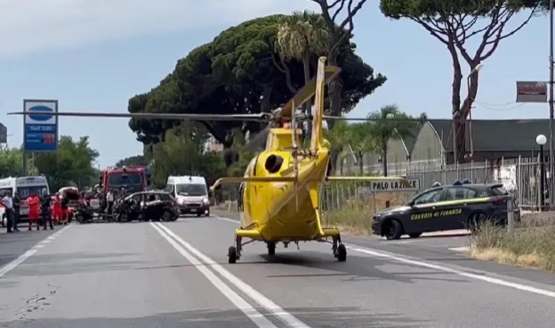 Incidente sull&rsquo;Aurelia: donna elitrasportata