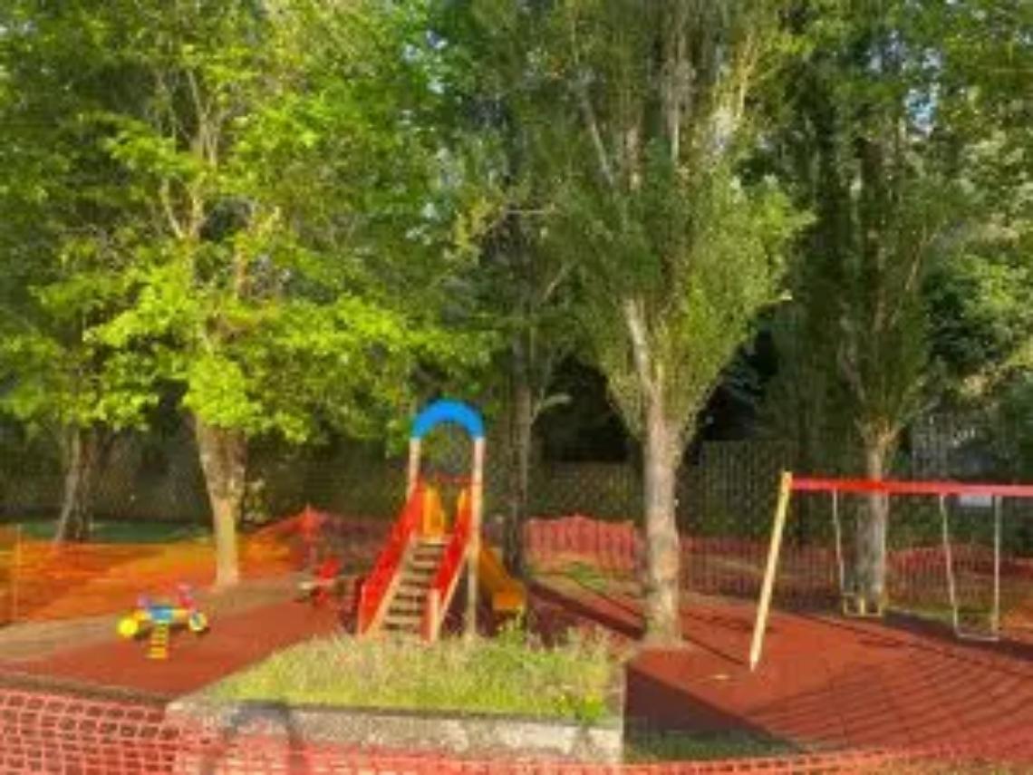 Un nuovo parco giochi tutto per i bambini