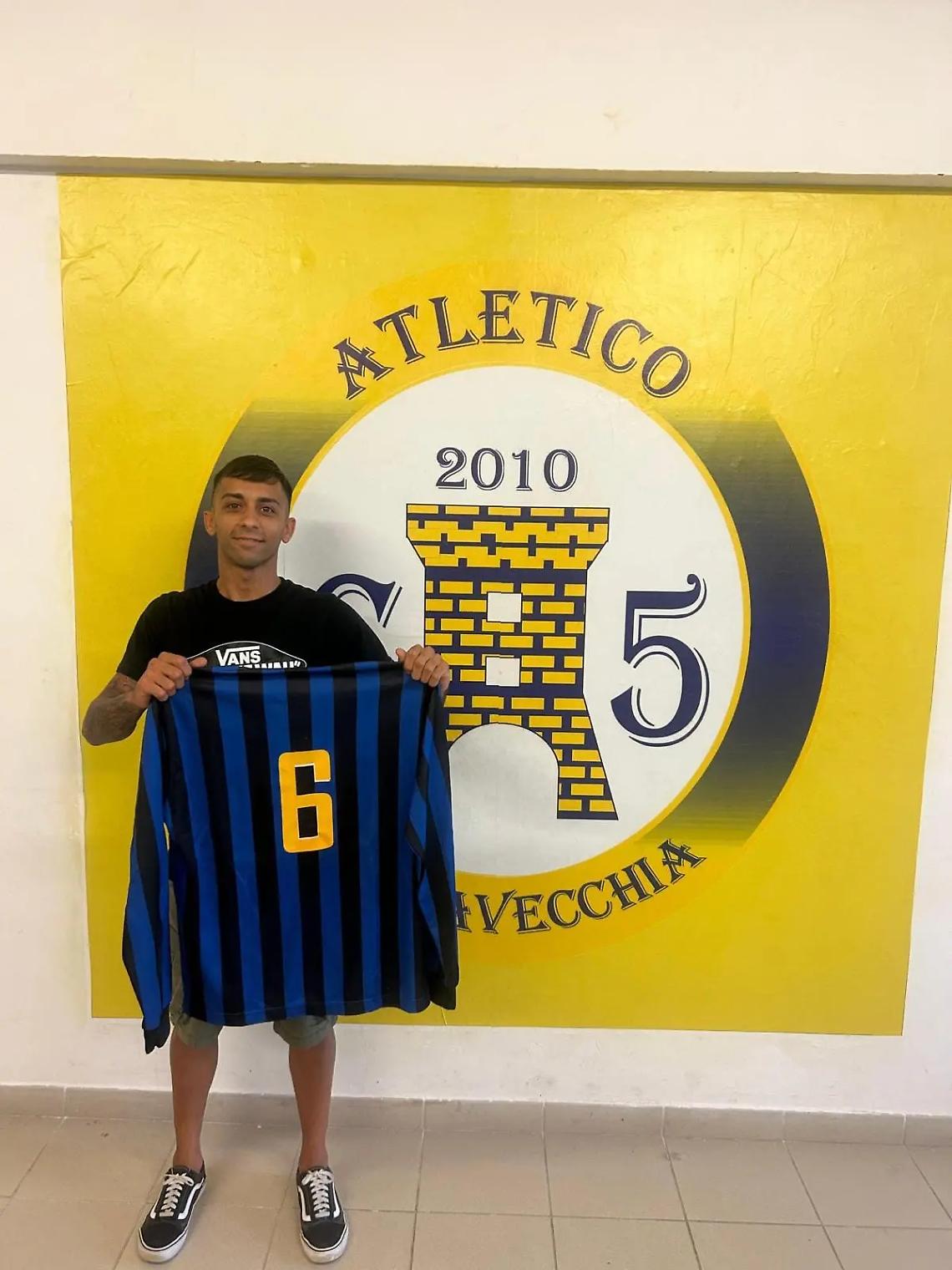 Atletico Civitavecchia, preso l&rsquo;esterno mancino Manuel Felicini