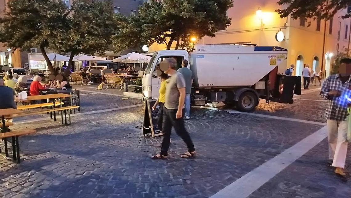 Raccolta differenziata durante le cene in piazza: appello a Csp