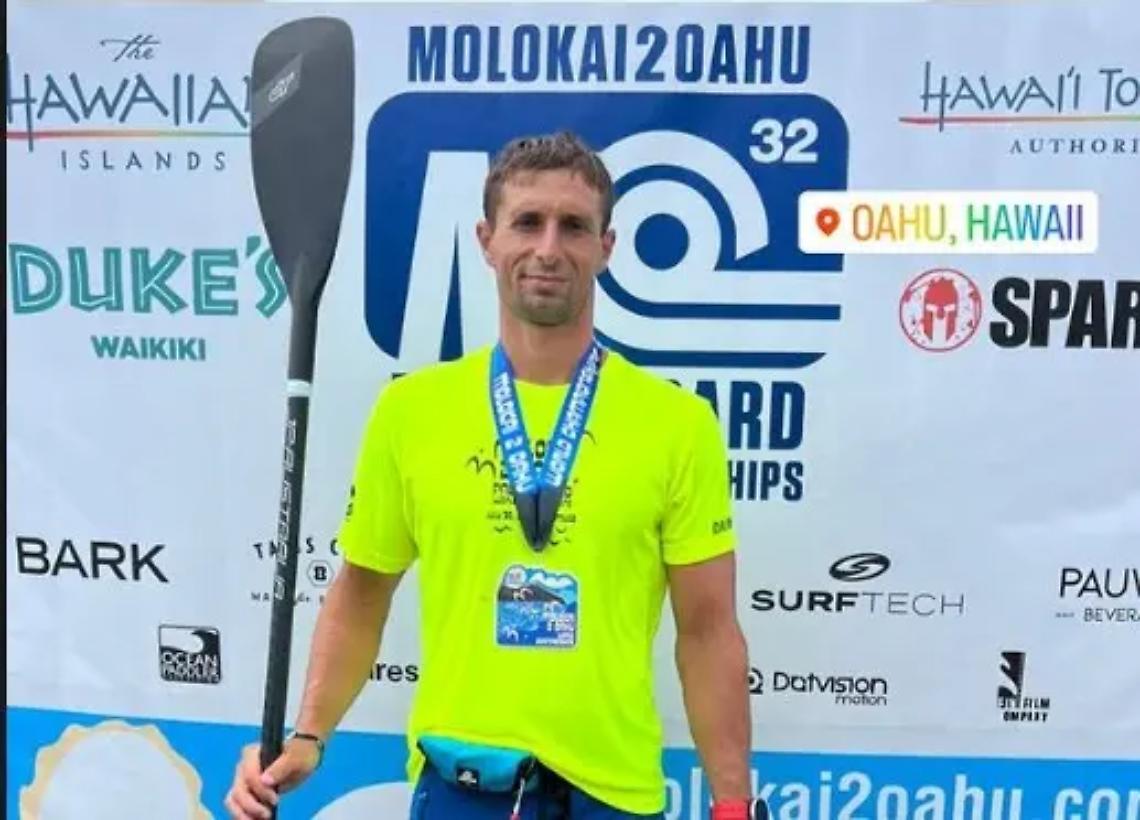 Tommaso Pampinella s&rsquo;impone nelle Hawaii alla Molokai 2 Oahu