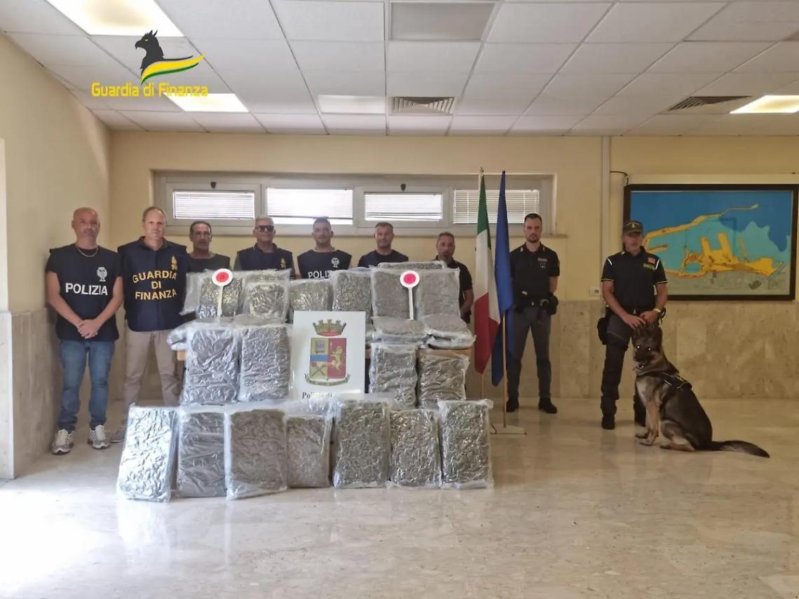 Intercettato un maxi carico di droga a Civitavecchia
