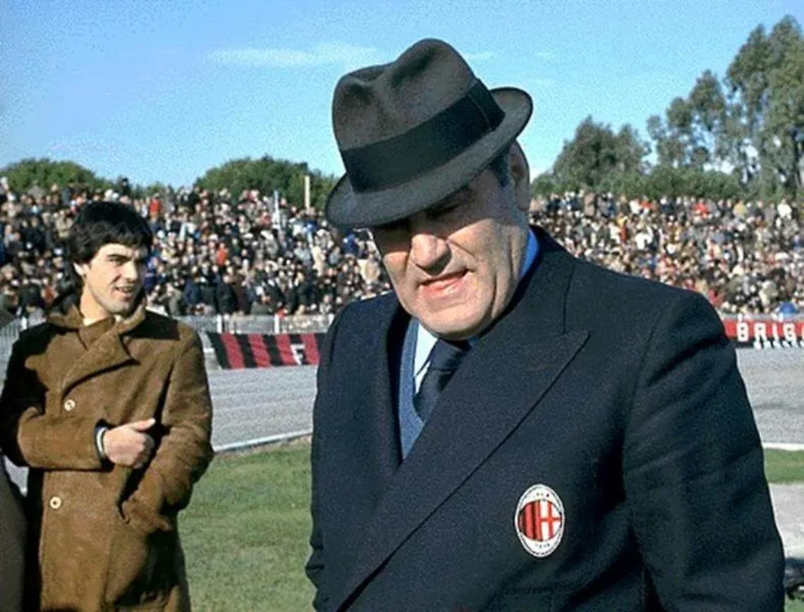 Il Milan di &ldquo;Par&ograve;n&rdquo; Nereo Rocco