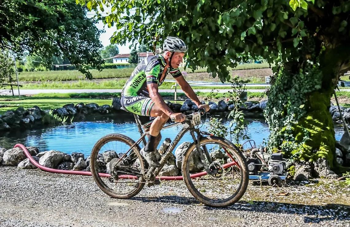 Gianfranco Mariuzzo trionfa alla Mtb tra Le Vigne del Ponte