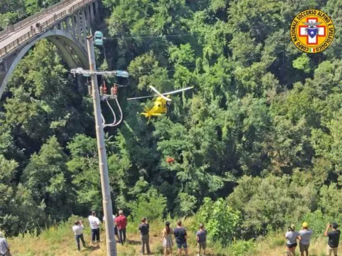 Precipita dal ponte di Blera: grave 37enne di Tarquinia residente a Vetralla