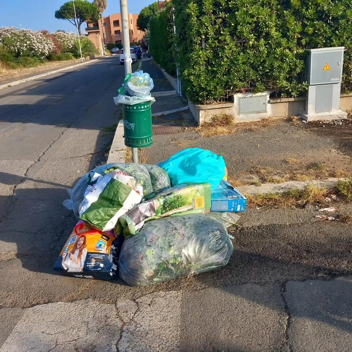&laquo;Chi abbandona per strada i rifiuti compie un reato contro l&rsquo;ambiente&raquo;