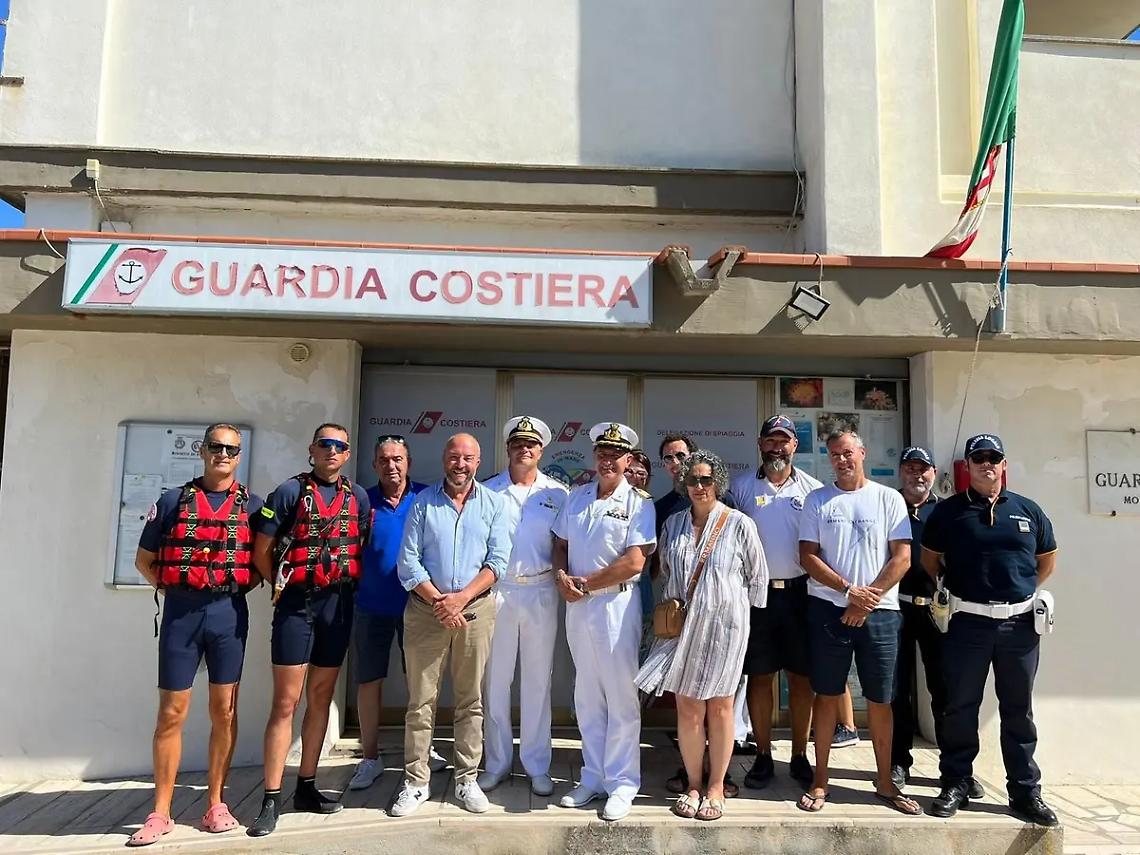 &laquo;Il sistema di salvataggio in mare di Montalto &egrave; un esempio di eccellenza logistica&raquo;