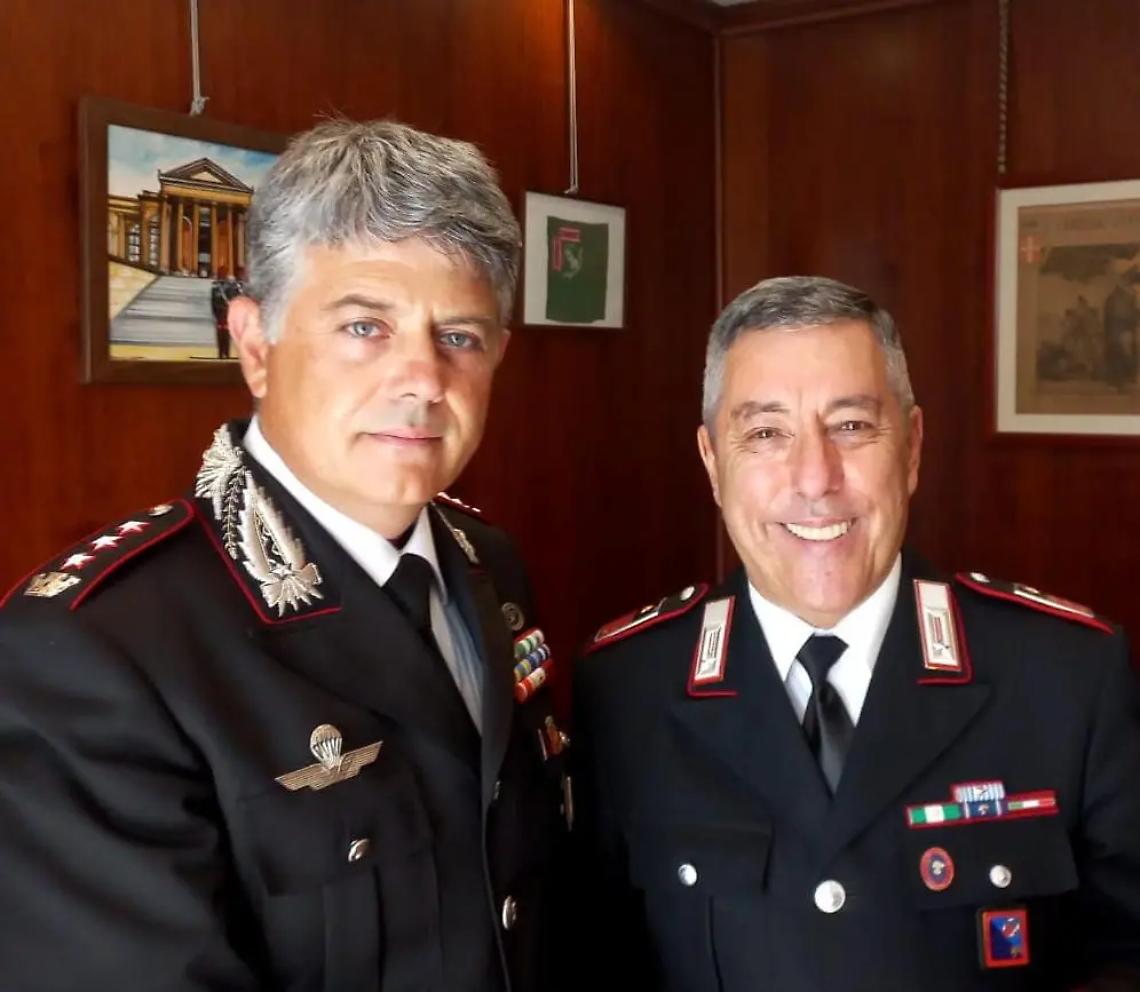 Il luogotenente Stefano Polzonetti si congeda dopo 38 anni di servizio