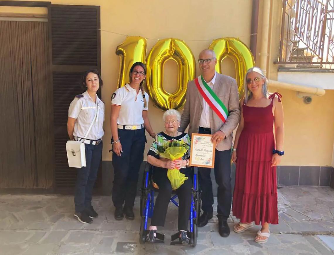 Pasquina Fastelli compie cento anni