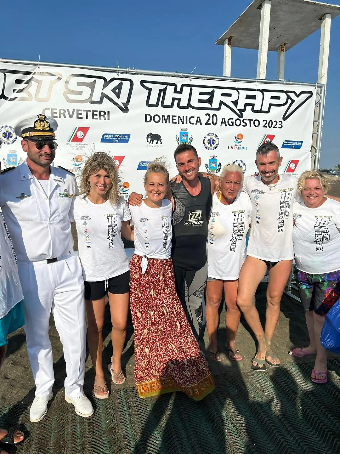 Terapia in mare, 100 disabili salgono sulle moto d&rsquo;acqua