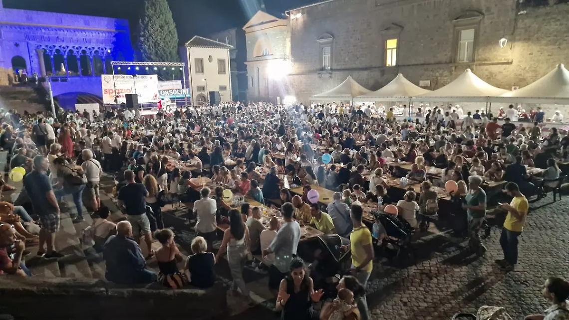Viterbo, Cene dei Facchini: buona la prima