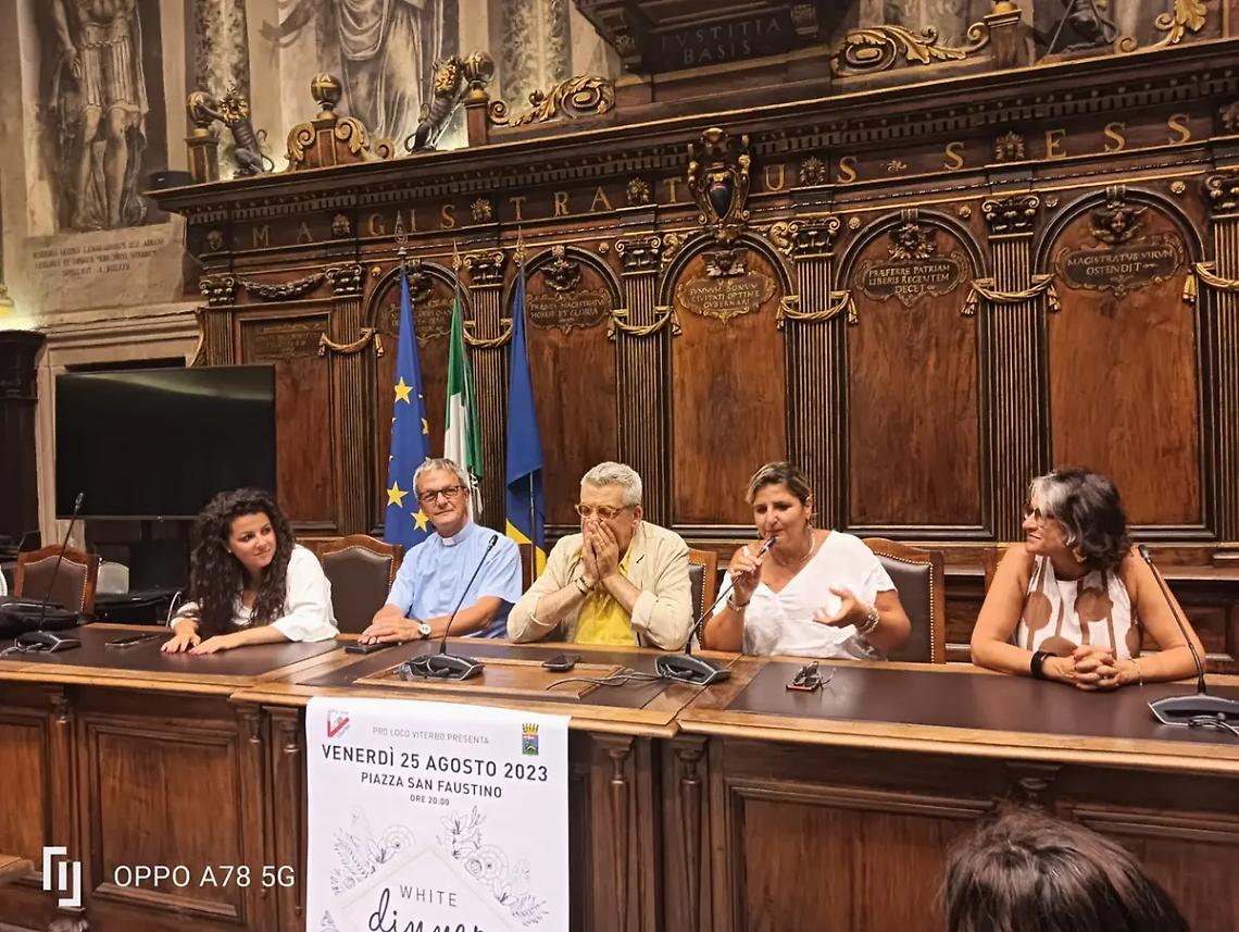 &laquo;A Viterbo White dinner per favorire l&rsquo;inclusione&raquo;