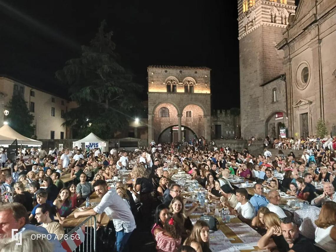 Viterbo, Cene dei Facchini: quattro giorni da record