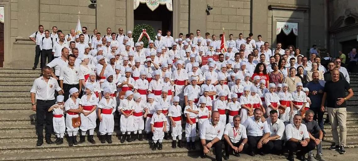 Viterbo: la formazione dei mini facchini del Pilastro