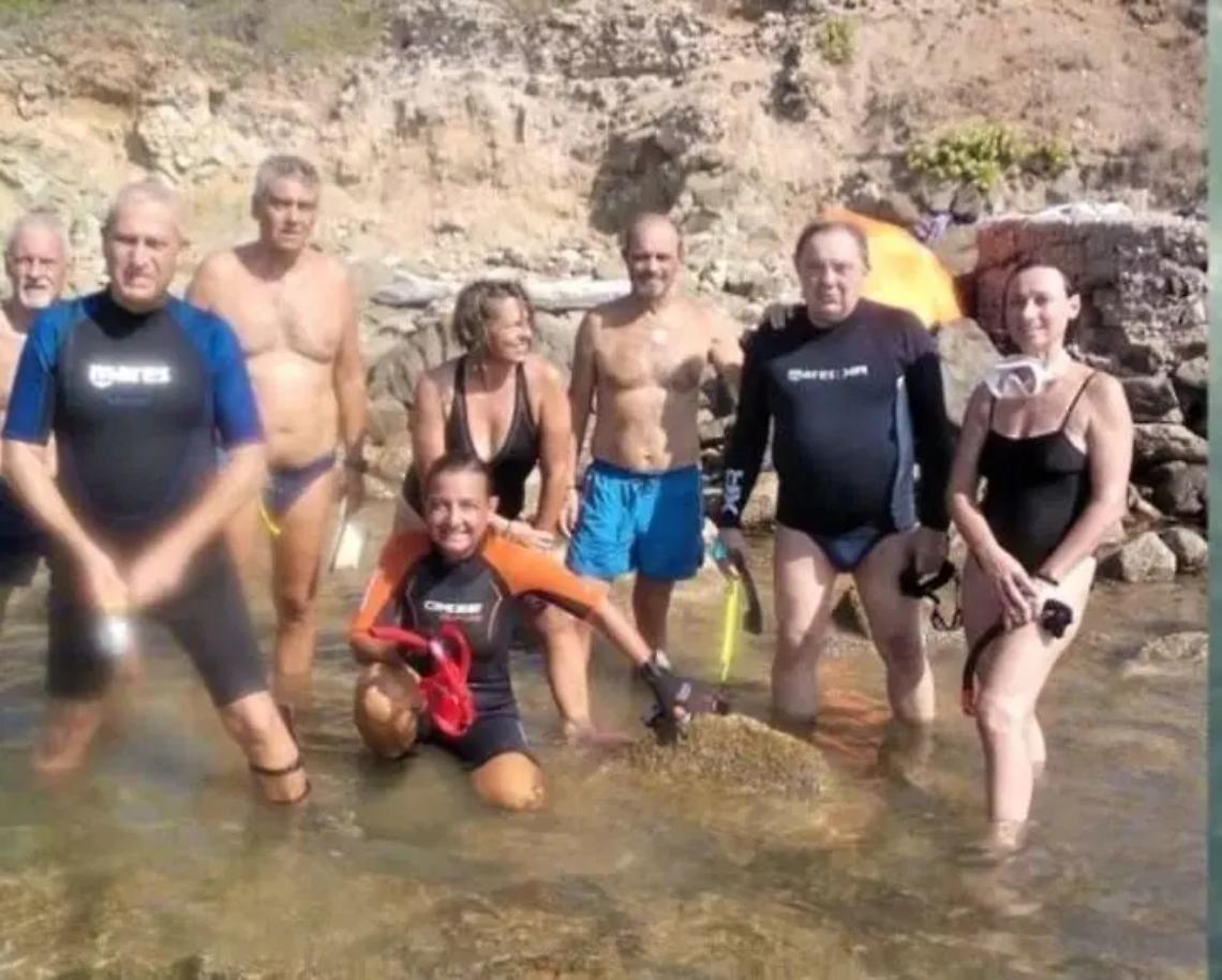 Ritrovata sott&rsquo;acqua una rara vasca in piombo nei pressi delle peschiere dell&rsquo;antica villa romana delle Grottacce