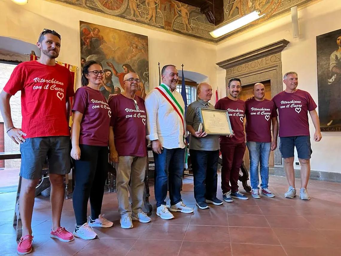 Vitorchiano: cittadinanza onoraria per don Alberto Canuzzi