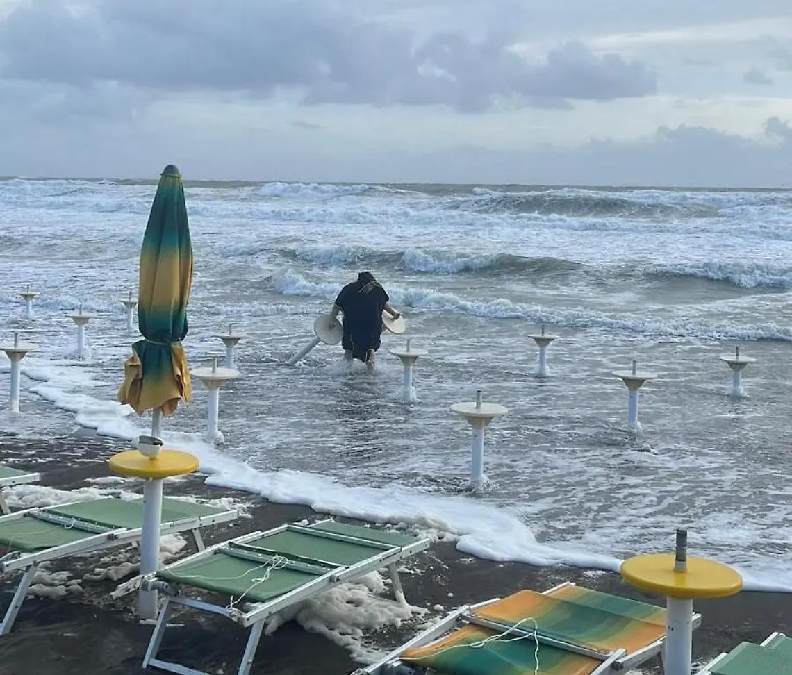 Spiagge divorate dalle mareggiate