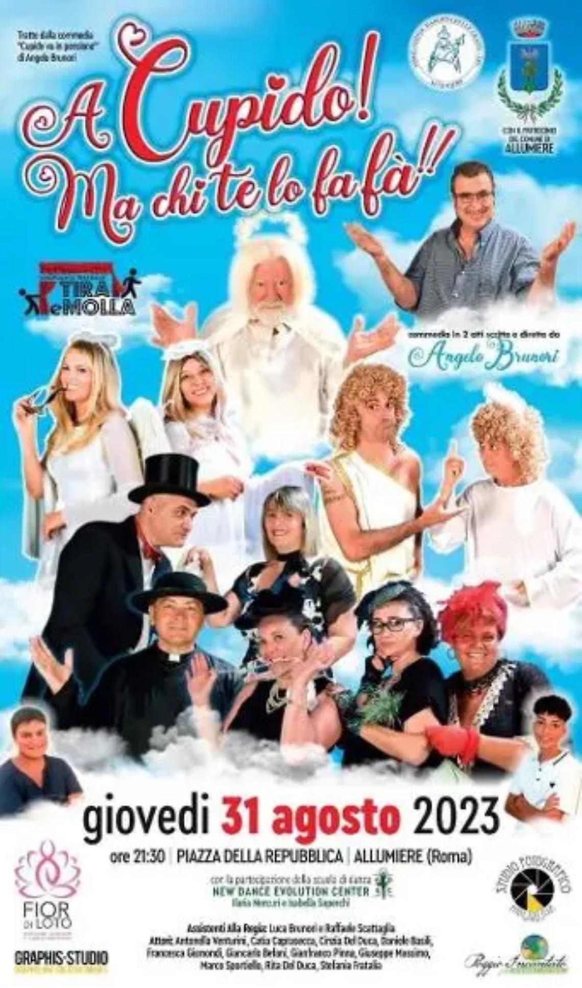 La compagnia &ldquo;Tira e molla&rdquo; di Civitavecchia in scena stasera ad Allumiere