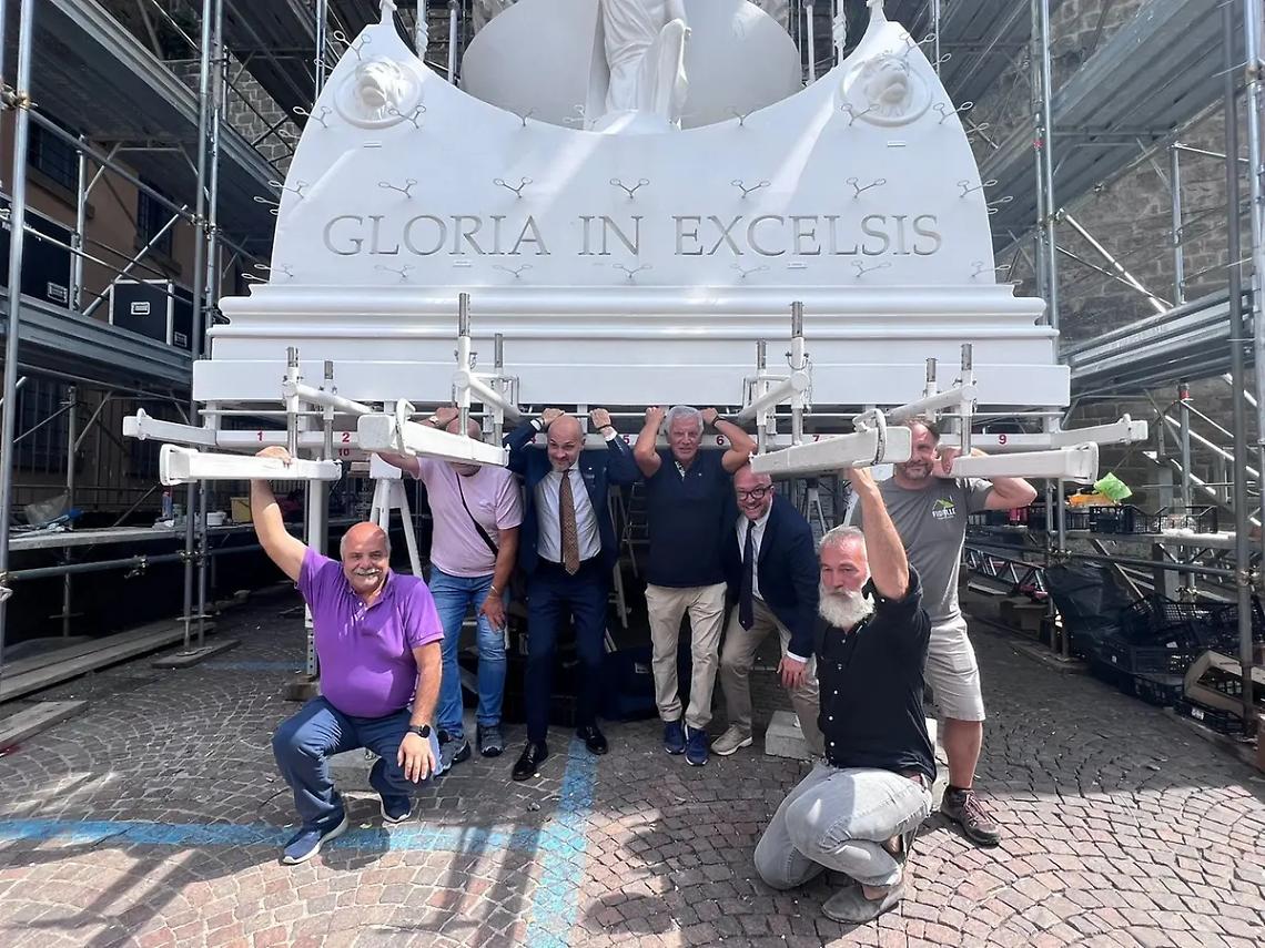 Viterbo: Prisco a San Sisto per vedere la Macchina di Santa Rosa