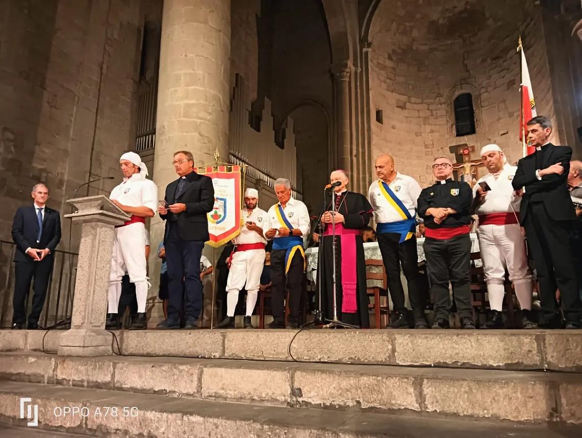 Viterbo: &laquo;Siate testimoni del cuore di S. Rosa&raquo;, Trasporto &egrave; alla partenza