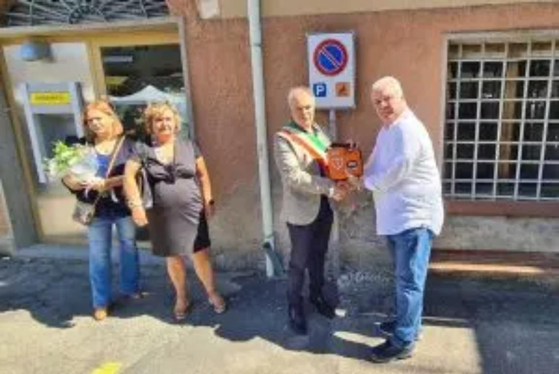 L&rsquo;associazione Ruben Ciarlanti dona un defibrillatore al Comune