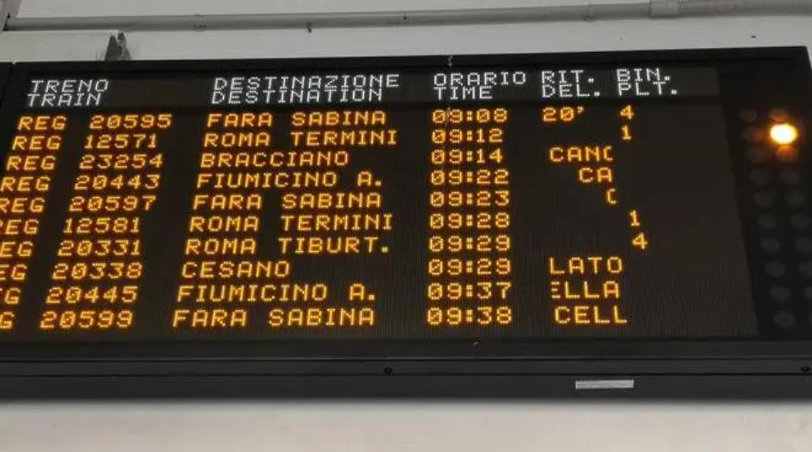 Caos treni: giornate nere per i pendolari
