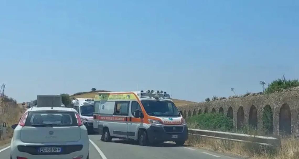 Tarquinia, frontale sull&rsquo;Aurelia bis: due feriti