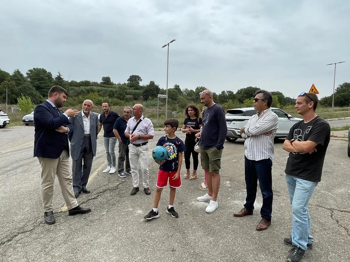 Viterbo: strada Acquabianca, Romoli incontra i residenti
