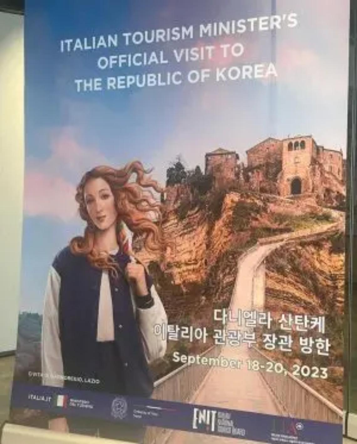 Civita conquista i turisti coreani