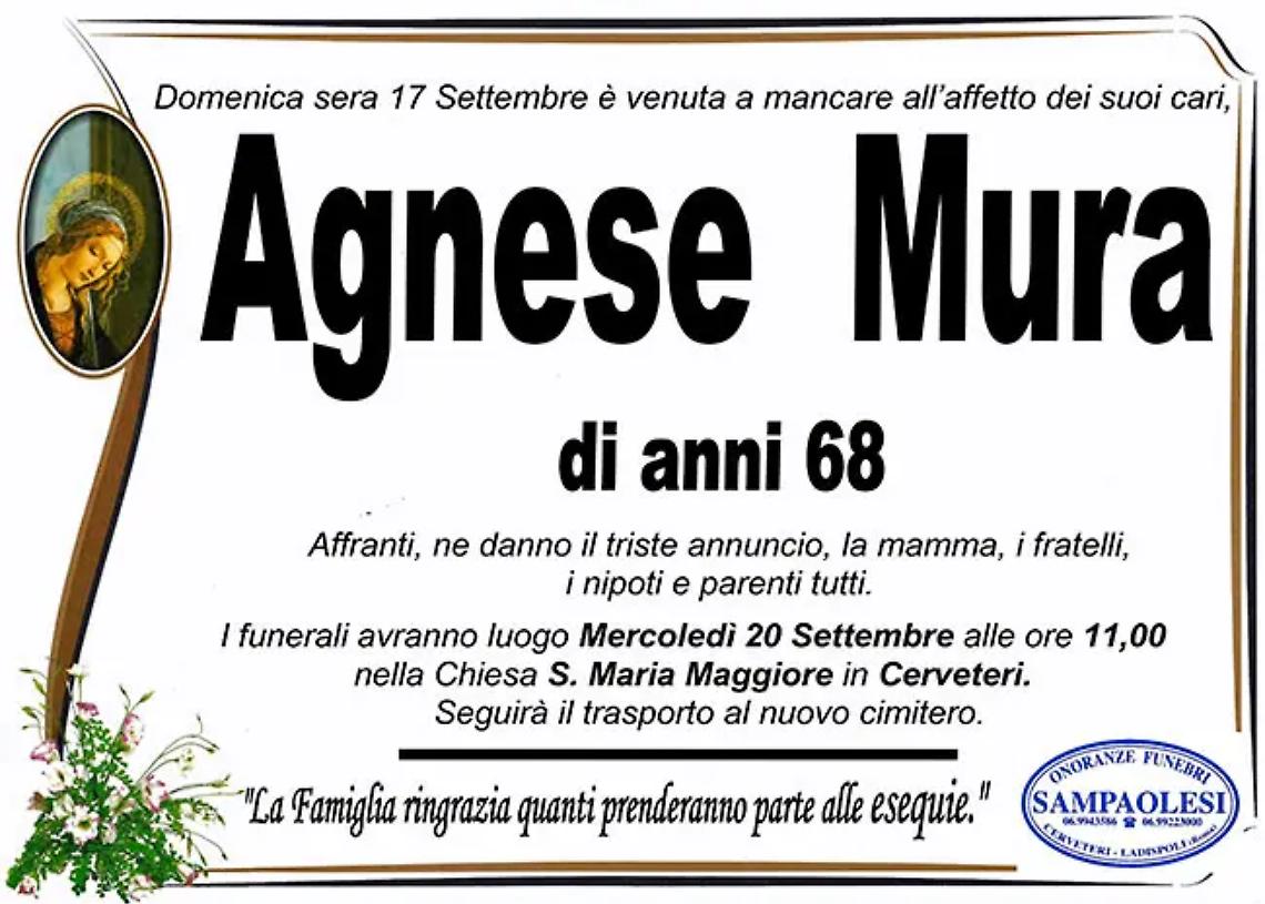 AGNESE MURA di anni 68